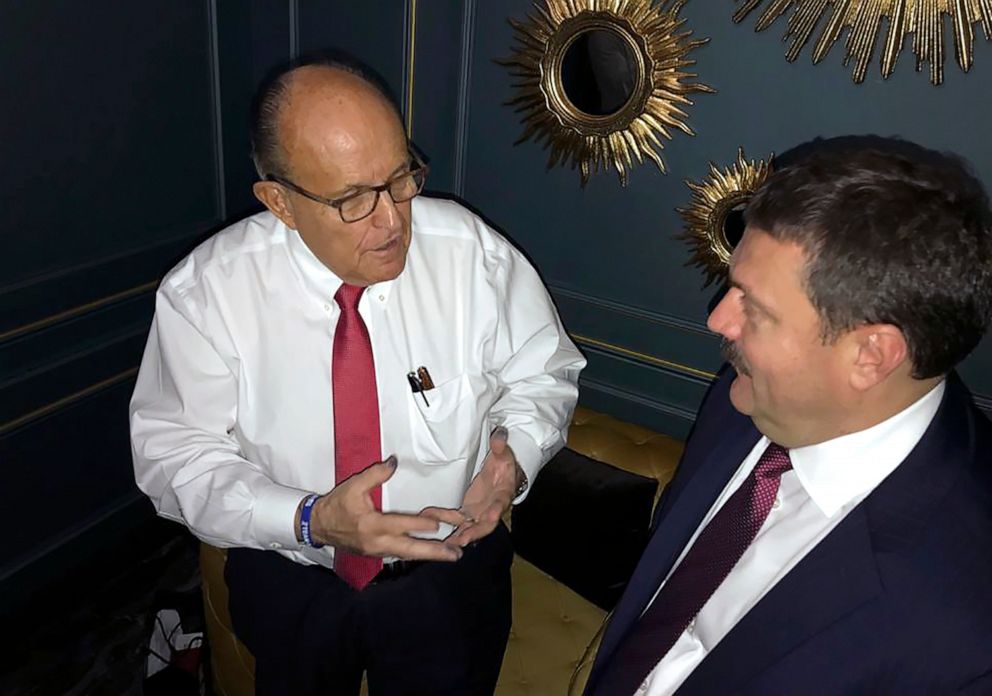 Giuliani In Ukraine With Conservative News Outlet In Effort To