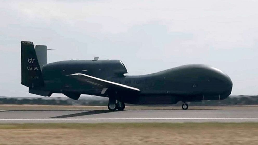 PHOTO: A U.S. Air Force RQ-4 Global Hawk assigned to the 36th Wing from Andersen Air Force Base, Guam, lands at the Avalon International Airport in Geelong, Victoria, Australia, March 1, 2019.