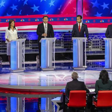 Five Republican candidates sparred over issues ranging from Israel and Ukraine to the state of the U.S. economy.