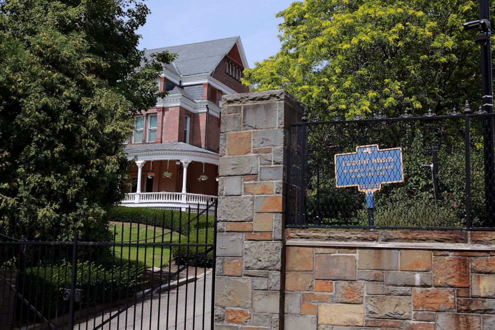 The New York State Executive Mansion, the state governor's residence, is seen after an independent inquiry showed that New York Governor Andrew Cuomo sexually harassed multiple women and violated federal and state laws, in Albany, N.Y., Aug. 3, 2021.