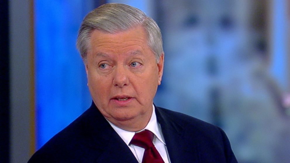 PHOTO: Sen. Lindsey Graham appears on "The View," Jan. 8, 2018. 