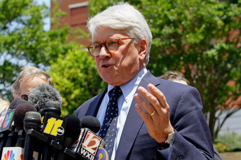 Attorney Greg Craig is seen prior to a court appearance for former presidential candidate John Edwards in Winston-Salem, N.C., June 3, 2011.
