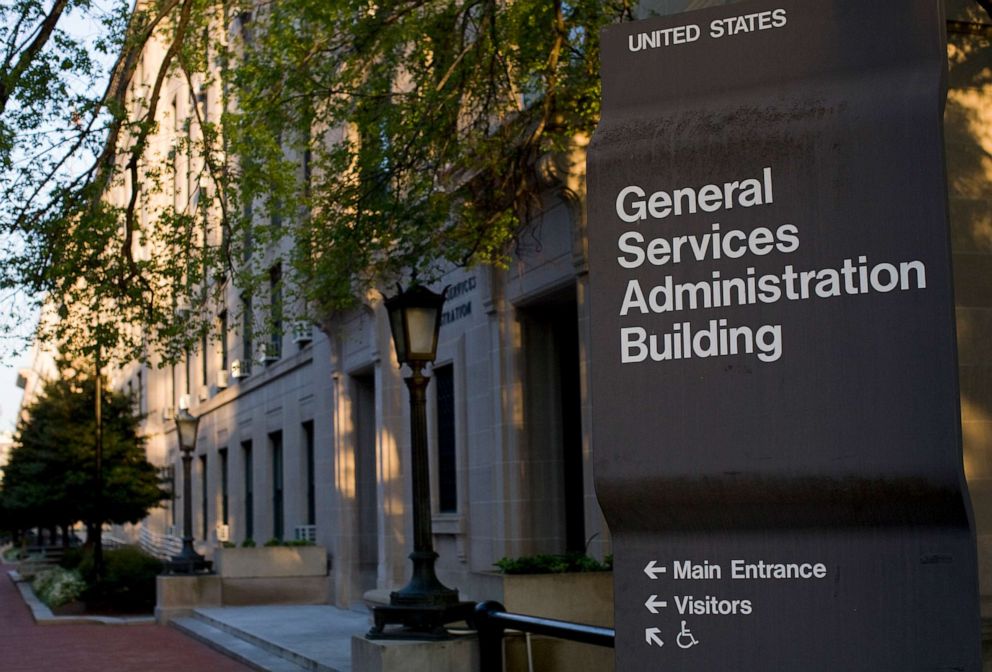 PHOTO: The General Services Administration Building is pictured in downtown Washington, April 4, 2012.