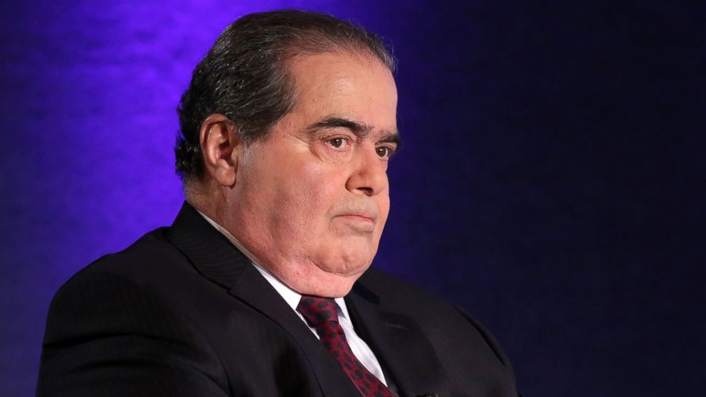 PHOTO: Supreme Court Justice Antonin Scalia at the National Press Club in Washington, on April 17, 2014.