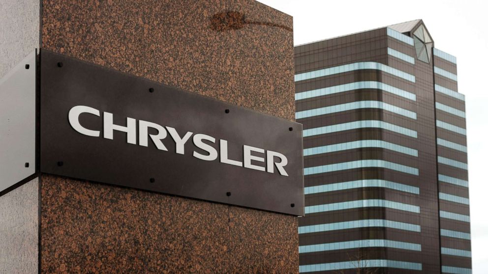 The Chrysler world headquarters in Auburn Hills, Mich.