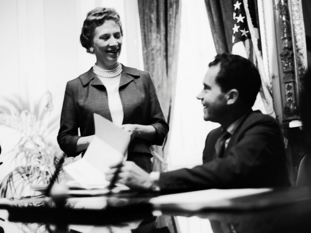 Nixon secretary erased tape