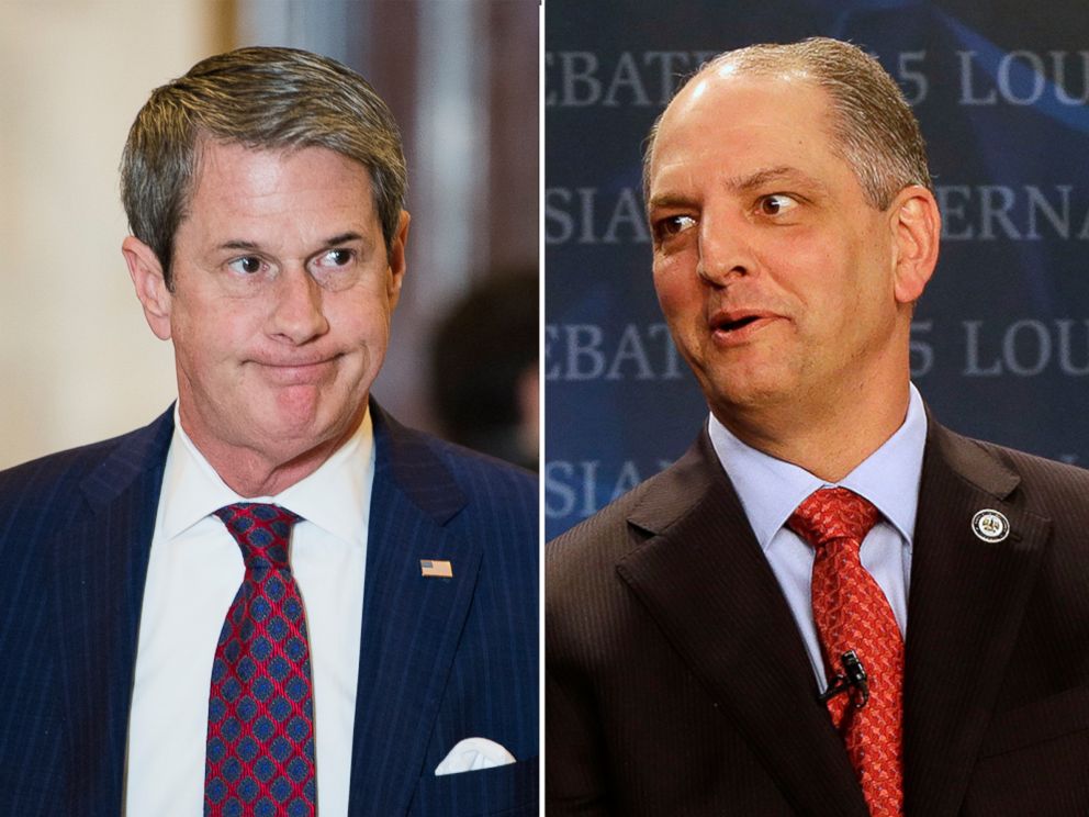 PHOTO: Pictured from left, David Vitter and John Bel Edwards.