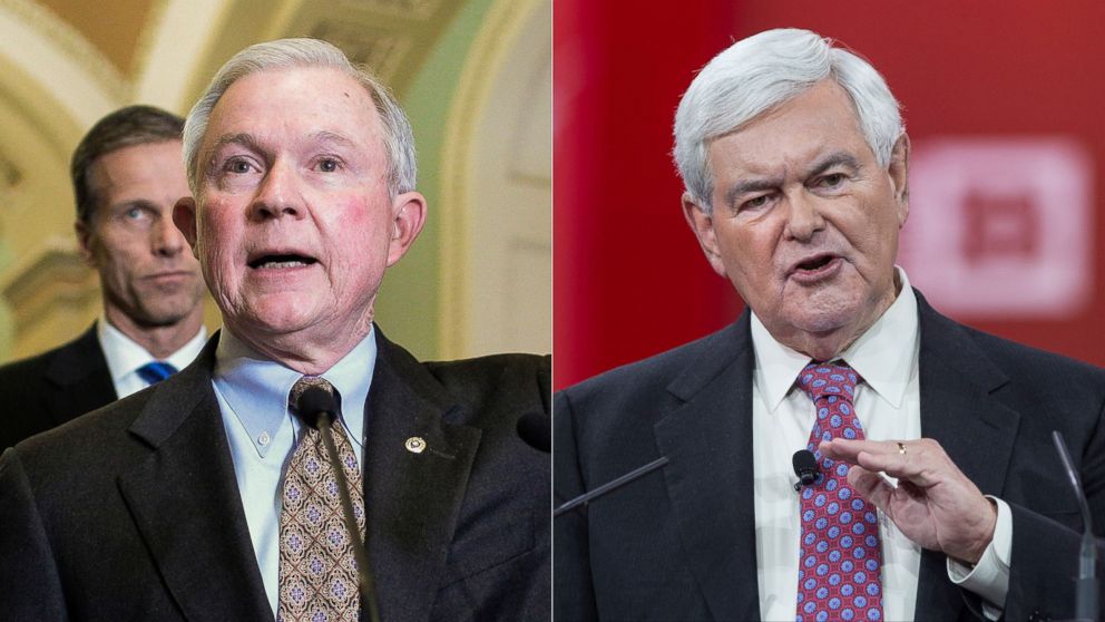 PHOTO: Sen. Jeff Sessions | Newt Gingrinch