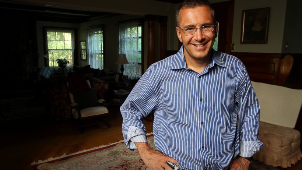 PHOTO: MIT professor of economics, Jonathan Gruber, at his home, June 29, 2012. 