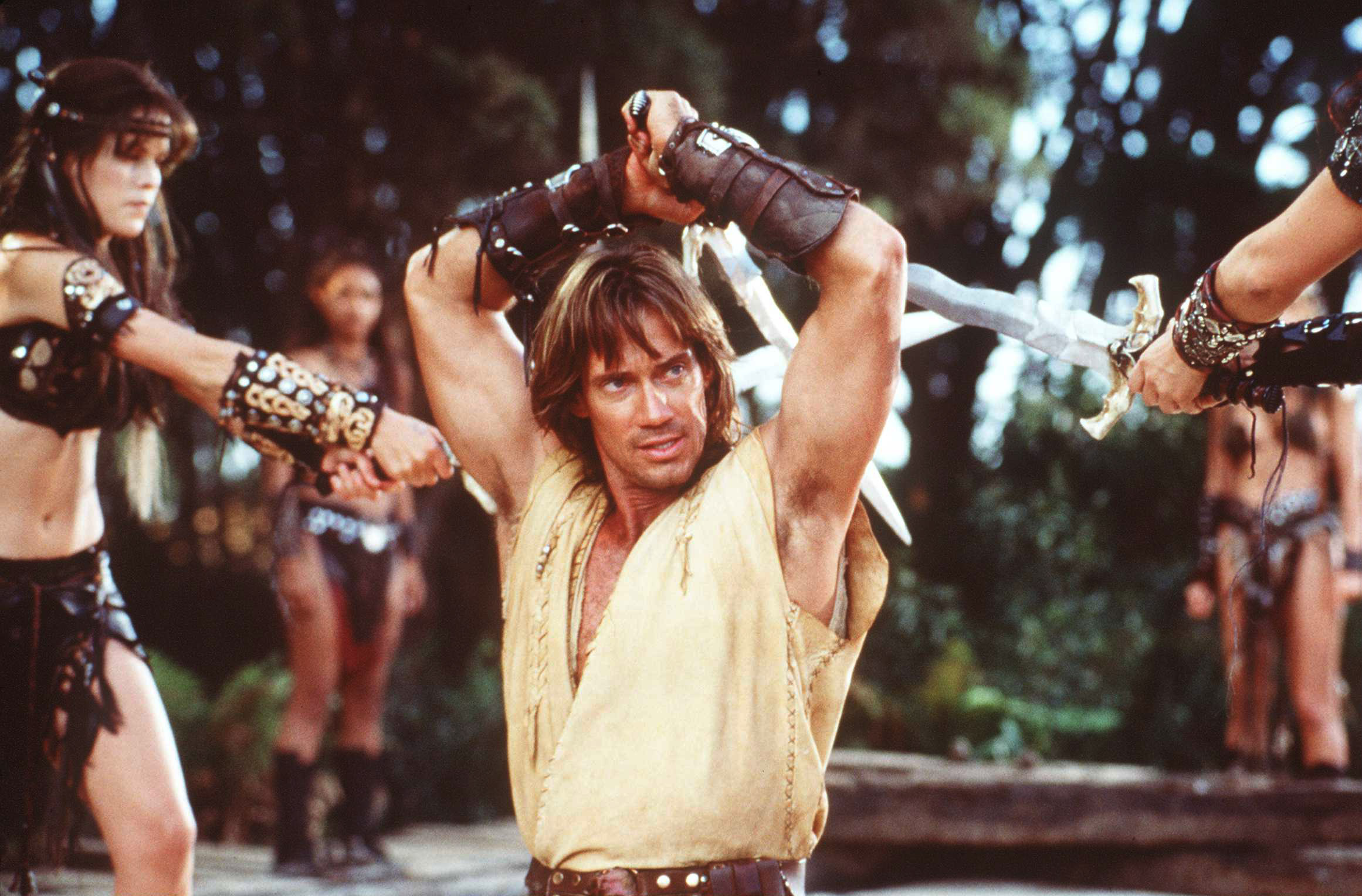 PHOTO: Actor Kevin Sorbo played Hercules in a 1990's television series. Sorbo endorsed Louisiana Gov. Bobby Jindal at the Conservative Political Action Conference this year.