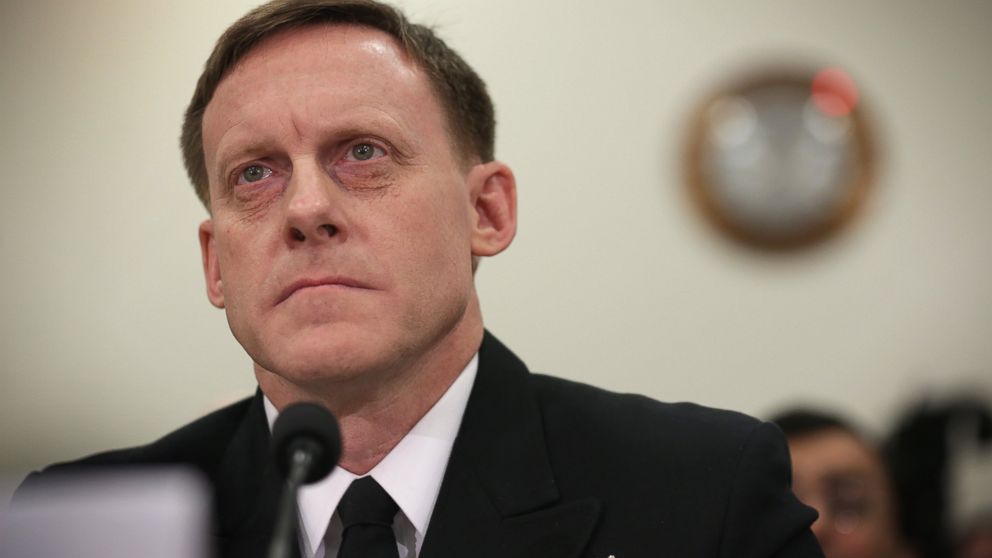 PHOTO: Adm. Michael Rogers, commander of the U.S. Cyber Command and director of the National Security Agency, testifies during a hearing before the House (Select) Intelligence Committee Nov. 20, 2014 on Capitol Hill in Washington, DC. 