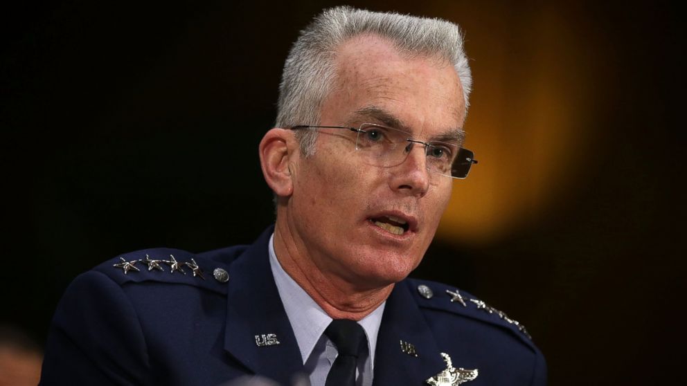 U.S. Vice Chairman of the Joint Chiefs of Staff Air Force Gen. Paul Selva testifies during a hearing before the Senate Armed Services Committee, Dec. 9, 2015 in Washington, DC.