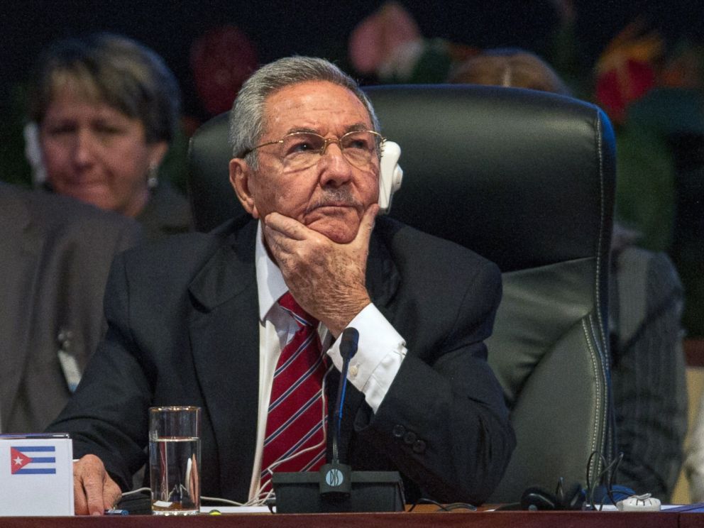 PHOTO: Cuban President Raul Castro listens during the opening of the Caribbean Community (CARICOM) Summit, in Havana on Dec. 8, 2014.