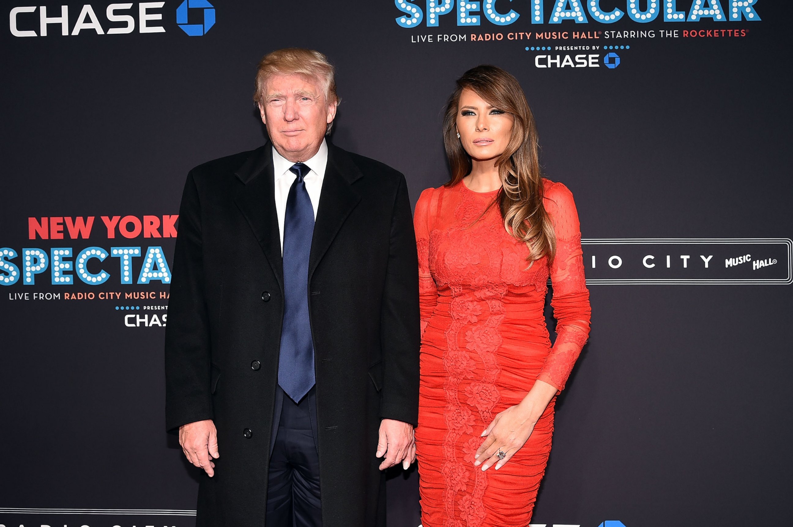 PHOTO: Donald Trump and Melania Trump attend the 2015 New York Spring Spectacular Opening Night at Radio City Music Hall on March 26, 2015 in New York.
