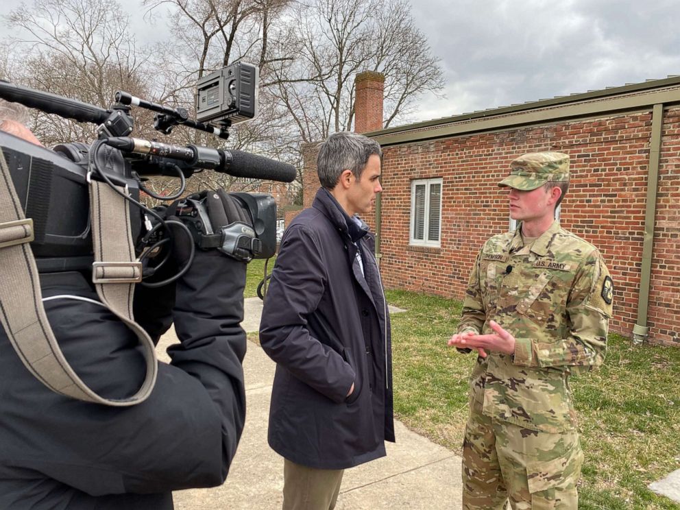 PHOTO: Josh Thompson, an Army ROTC cadet at Virginia Tech in Blacksburg, Va., leads a student group advocating for concealed carry rights on campus.
