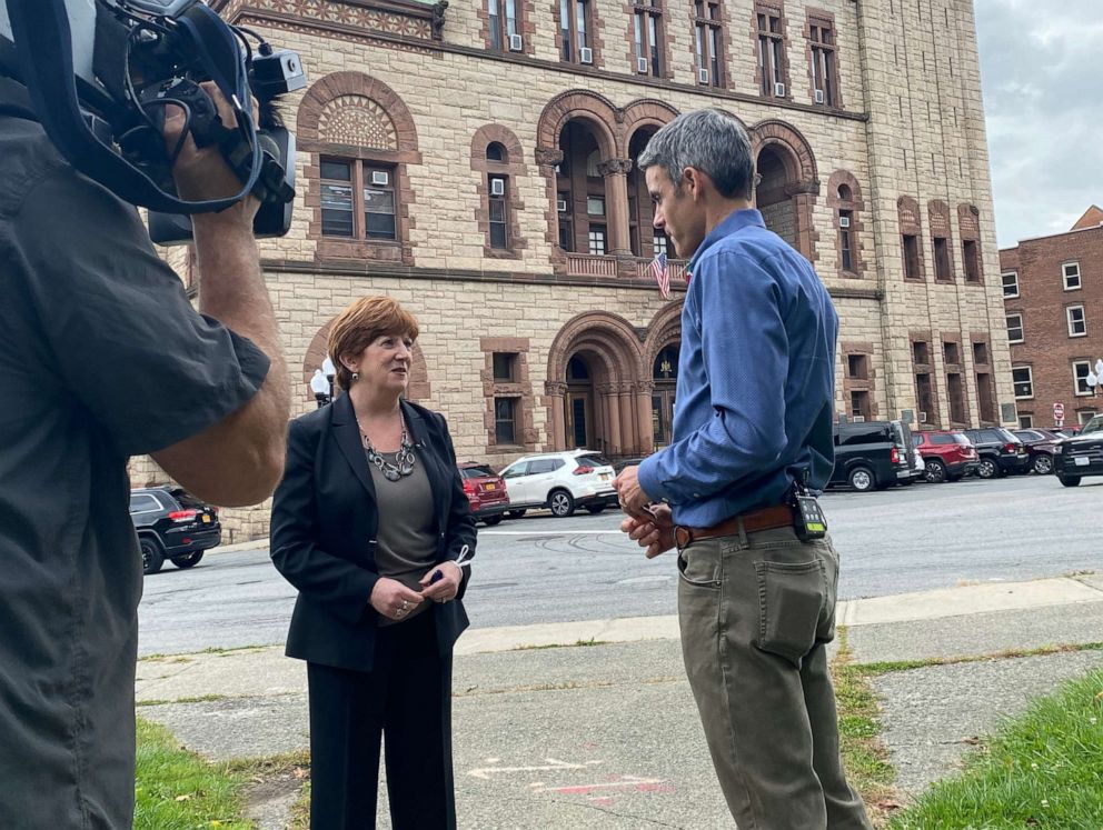 PHOTO: Mayor Kathy Sheehan of Albany, N.Y., says the state's concealed carry permitting process is a reasonable "guardrail" to protect public safety.