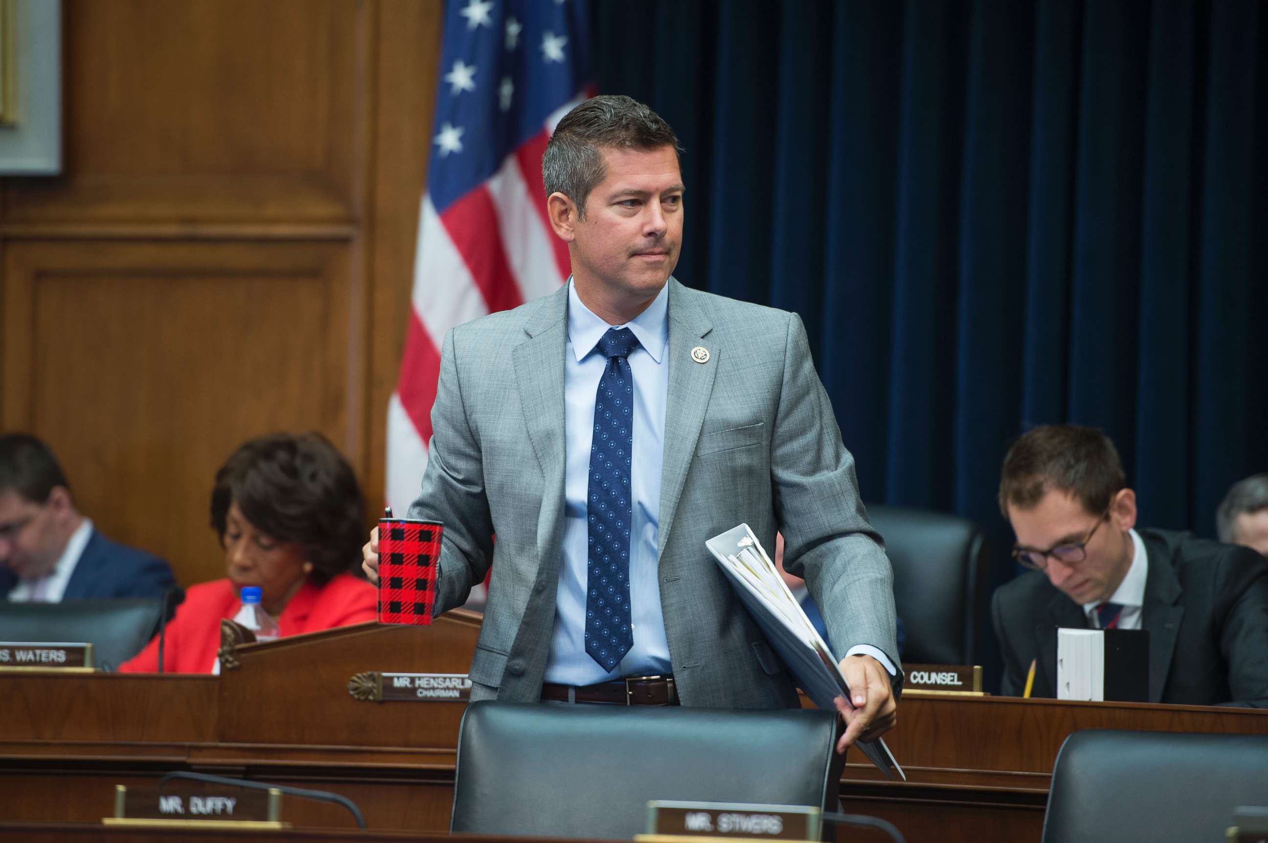 PHOTO: Rep. Sean Duffy, R-Wis., attends a House Financial Services Committee hearing in Rayburn Building, September 28, 2016.
