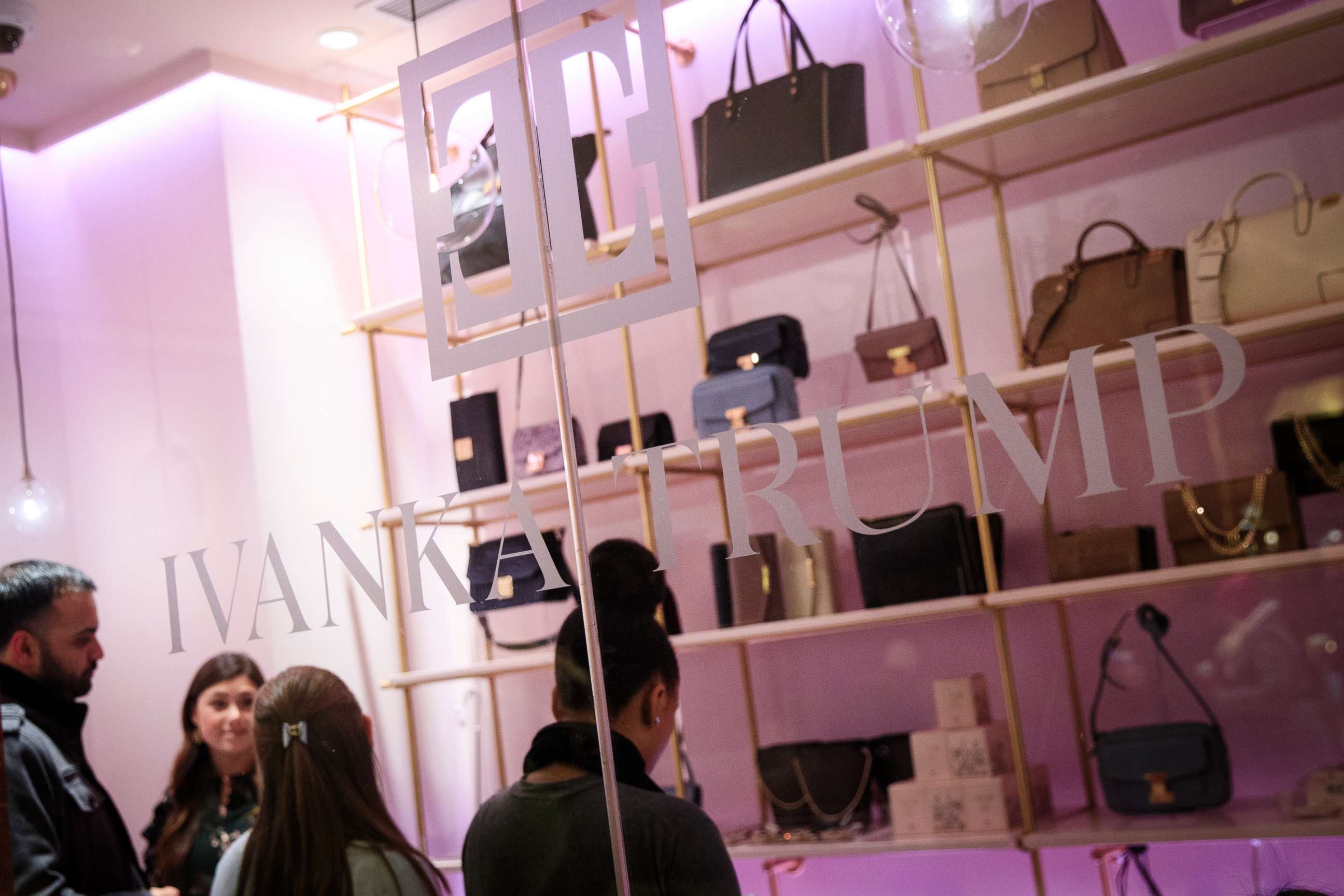 PHOTO: Customers shop at a new Ivanka Trump brand store in the lobby of Trump Tower, December 15, 2017 in New York City.