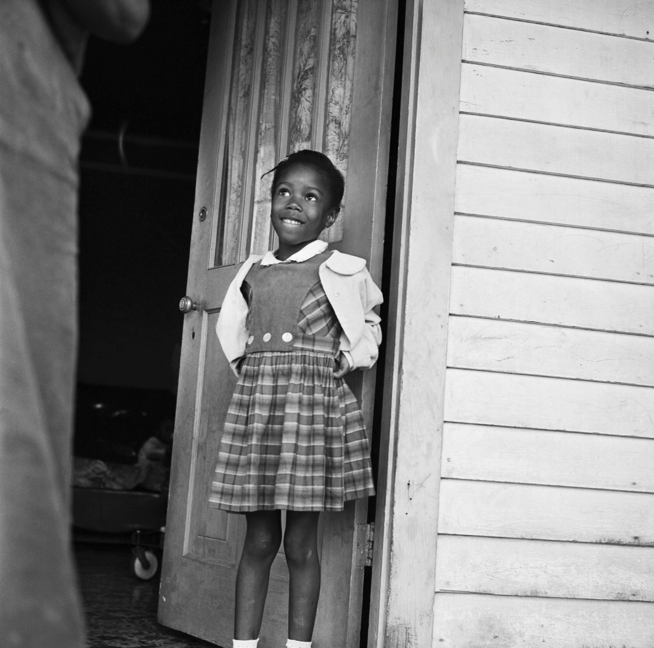 PHOTO: Ruby Nell Bridges at age 6, was the first African American child to attend William Franz Elementary School in New Orleans after Federal courts ordered the desegregation of public schools.