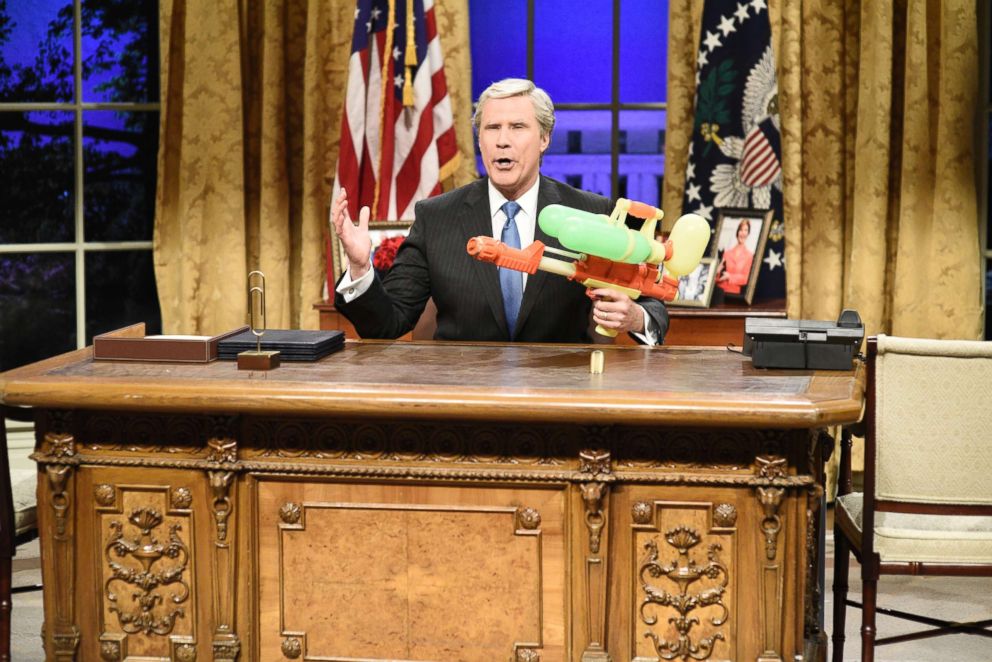 PHOTO: SATURDAY NIGHT LIVE -- "Will Ferrell" Episode 1737 -- Pictured: Will Ferrell as George W. Bush during the "Cold Open" in Studio 8H on Saturday, January 27, 2018 