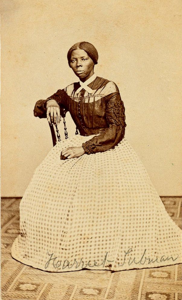 PHOTO: This undated file photo provided by Swan Auction Galleries shows a photograph of 19th century abolitionist Harriet Tubman.