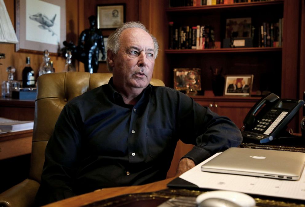 PHOTO: U.S. businessman Harry Sargeant III speaks to Reuters at his home in Gulf Stream, Fla., Feb. 7, 2019.