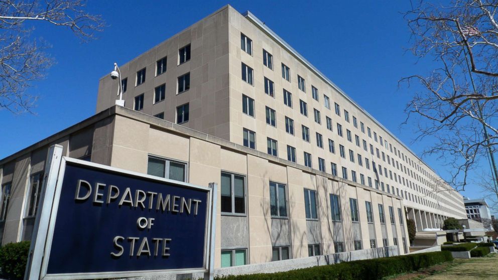 The Harry S. Truman Building, headquarters for the State Department, is seen in Washington, March 9, 2009.