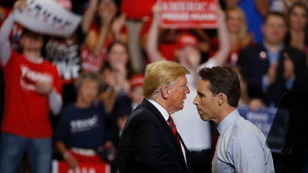 Missouri Senate Candidate Josh Hawley Surge In Anger From Voters After Kavanaugh Abc News 