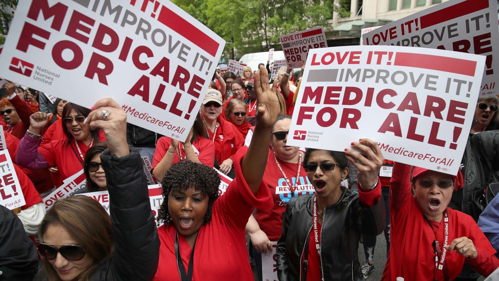 Nothing less than Medicare for all: Activists - Good Morning America