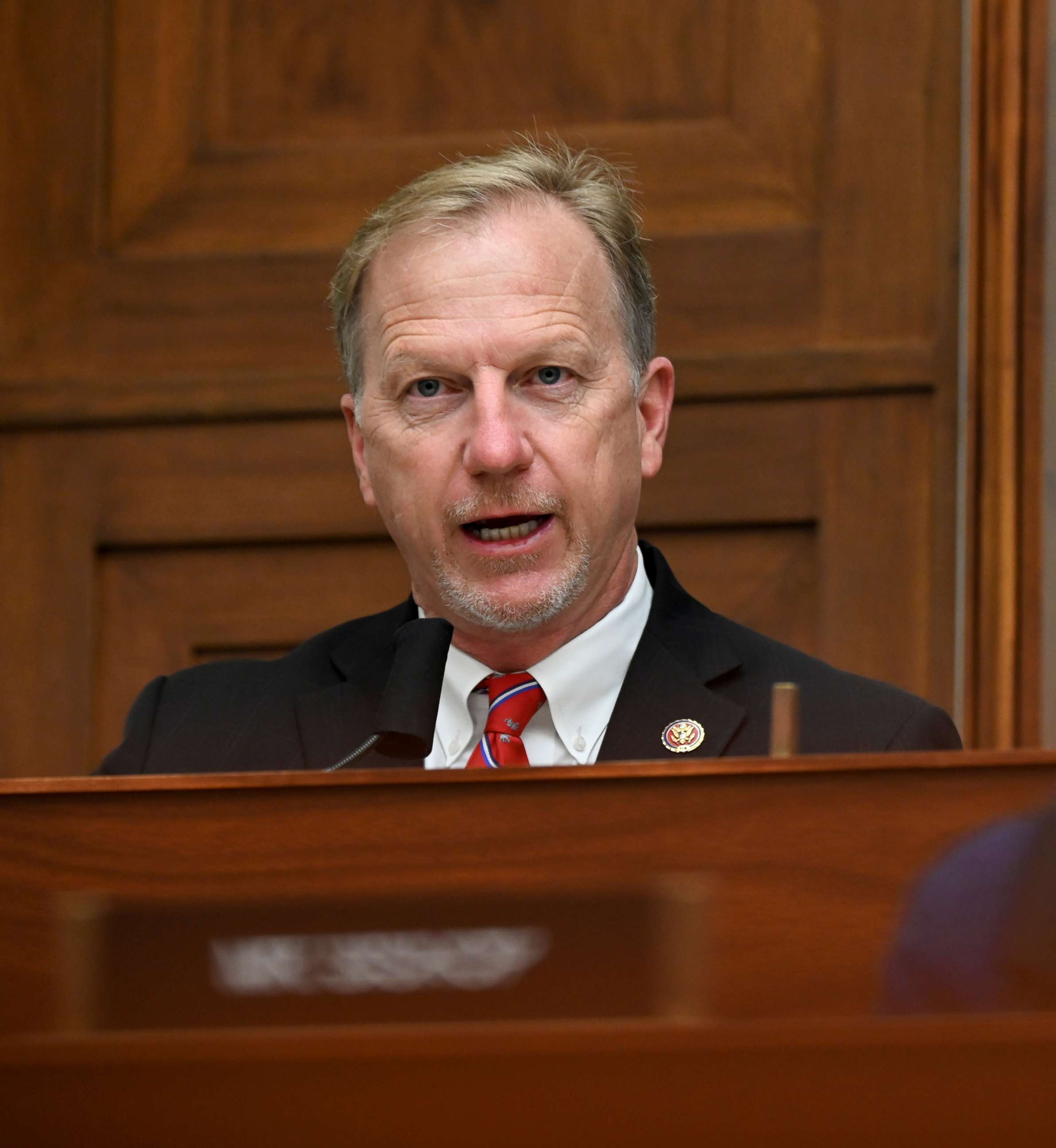 PHOTO: Kevin Hern speaks during a hearing in Washington, D.C., July 17, 2020.