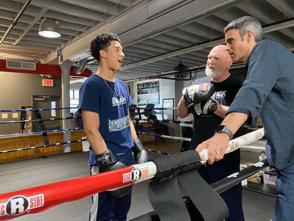 PHOTO: Juan "Johnny" Rivera, 15, is a ten-time amateur national boxing champion coached by Buddy Osborn at Rock Ministries in Philadelphia.