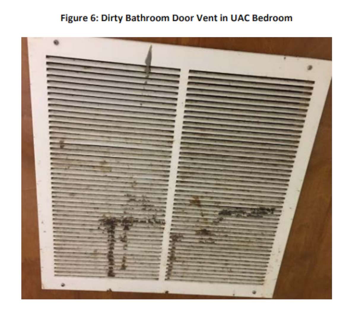 PHOTO: A non-profit group contracted by the government to house unaccompanied migrant kids maintained unsafe and unsanitary conditions at multiple facilities, federal inspectors found and detailed in a new report.