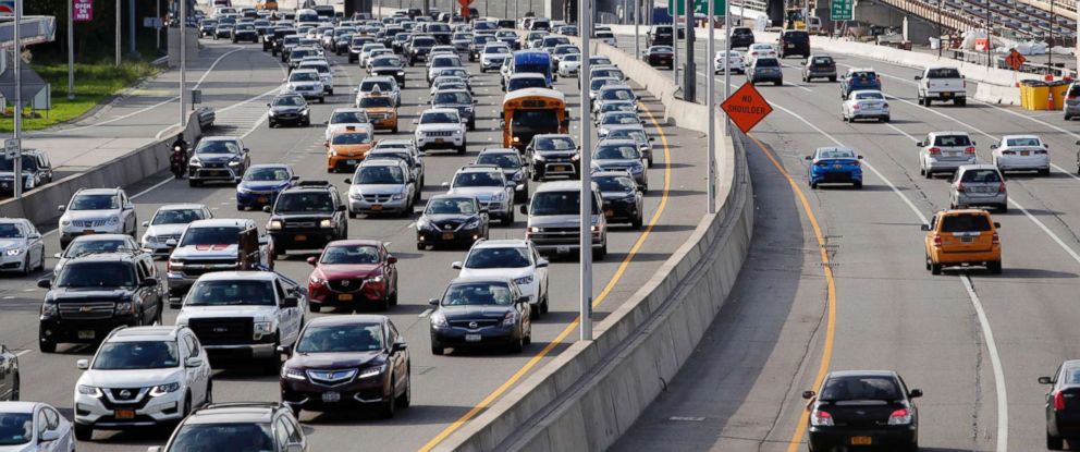 Trump Administration Seeks To Freeze Gas Mileage Standards For New Photo Cars On The Grand Central Parkway P Laguardia Airport In New York Aug