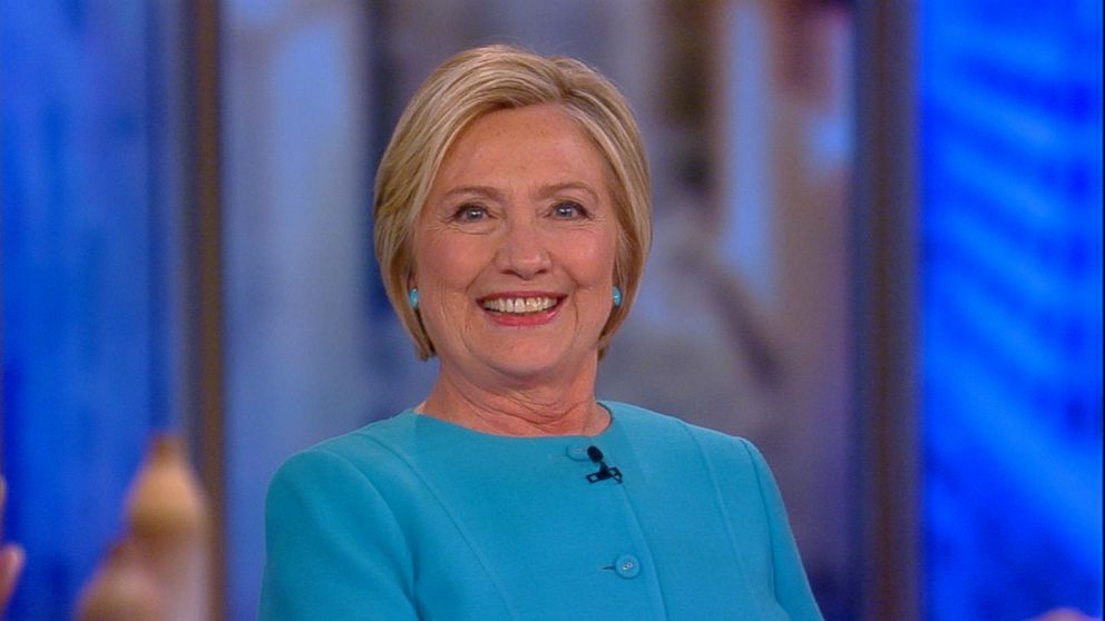 PHOTO: Hillary Clinton appears on "The View," Sept. 13, 2017.
