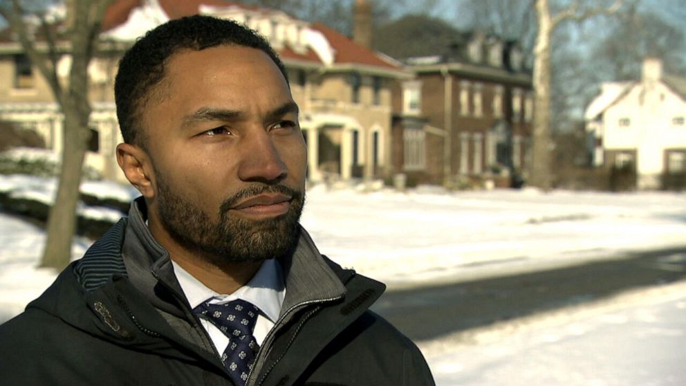 PHOTO: Michigan state senator Adam Hollier, a Democrat who represents communities in metro Detroit, says newly drawn election maps "dilute" the power of black voters he represents.
