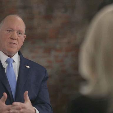 ABC News’ Martha Raddatz speaks with Trump “border czar” Tom Homan for “This Week” Sunday.