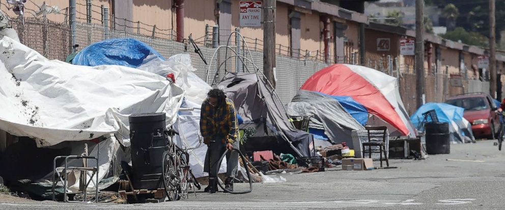 Trump on homelessness problem in California cities: 'Clean it up' - ABC ...