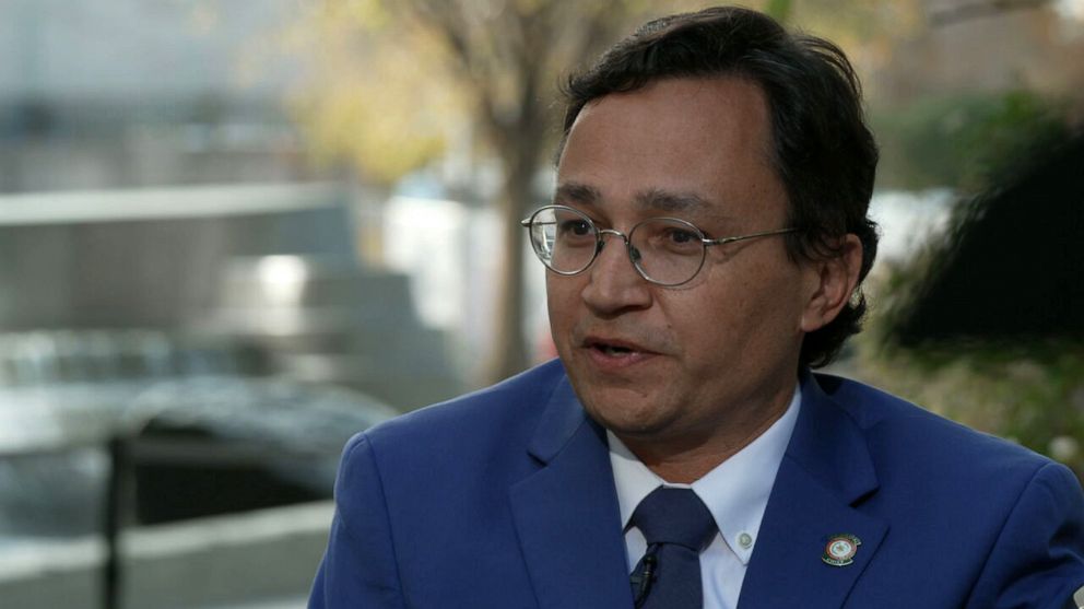 PHOTO: Chuck Hoskin, Jr., is Principal Chief of the Cherokee Nation, one of the largest federally recognized tribes in the U.S. He says the sovereignty of tribes is on the line in the Brackeen case before the Supreme Court.