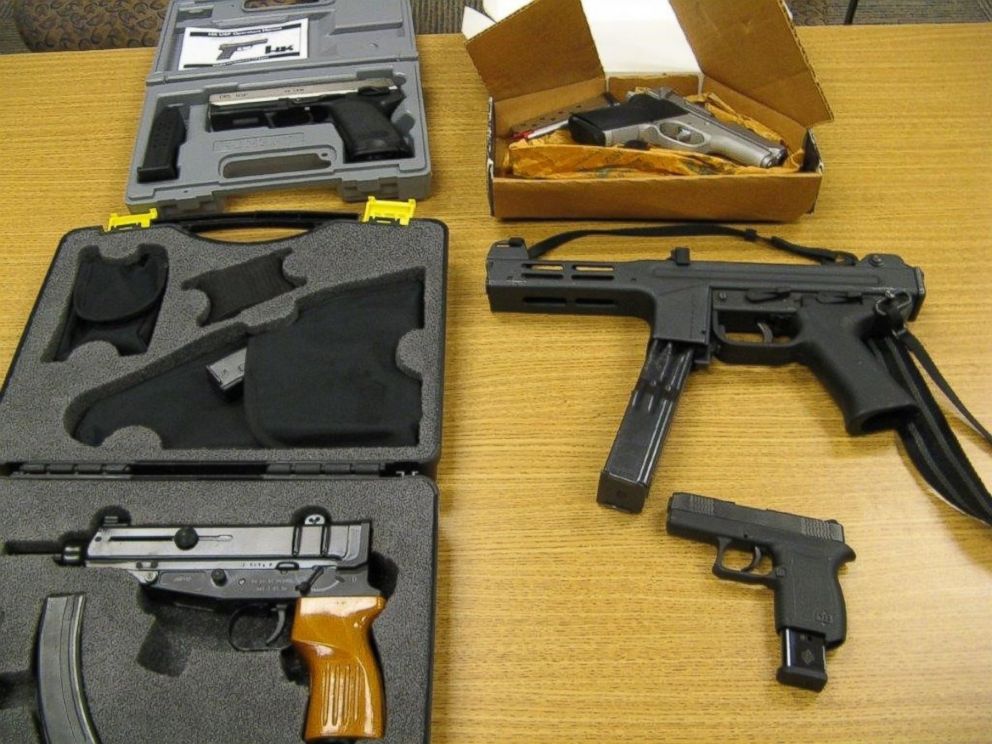 PHOTO: The Bureau of Alcohol, Tobacco, Firearms and Explosives (ATF) removed these guns from the streets of Chicago amid surge in homicides.