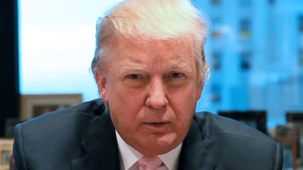 PHOTO: Donald Trump appears in a video posted to YouTube on Oct. 24, 2012, offering to make a donation of $5 million to a charity of President Barack Obama's choice in exchange for the release of Obama's passport and college applications and records.