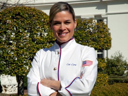 Cat Cora to cook for the Greek Prime Minister at the White House