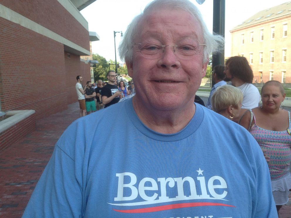 PHOTO: Like Sen. Bernie Sanders, retired education specialist Tim Crockett identifies as a socialist. 