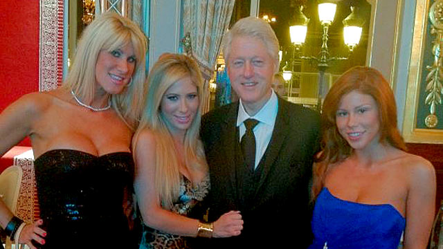 640px x 360px - Bill Clinton Poses With Porn Stars - ABC News