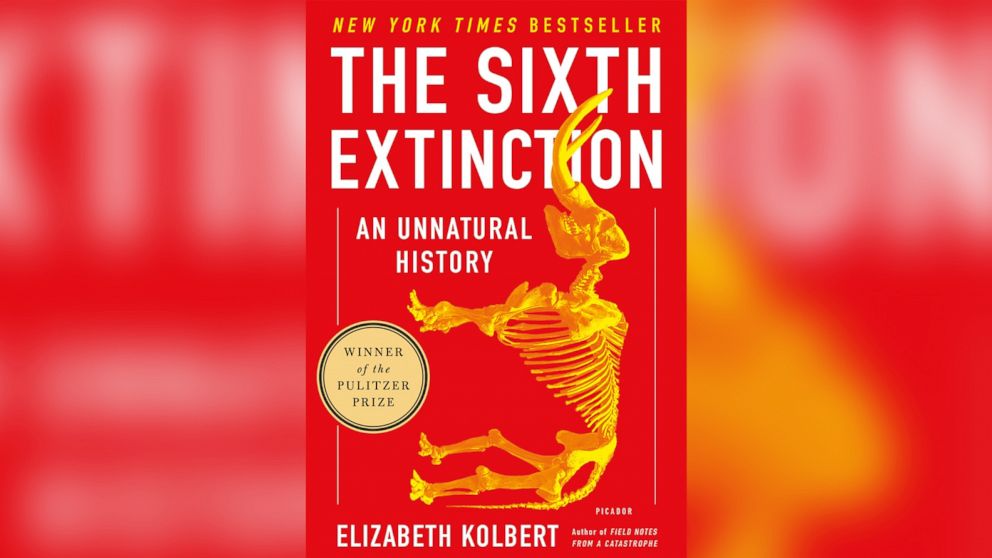 PHOTO: The cover of The Sixth Extinction: An Unnatural History, by Elizabeth Kolbert. 