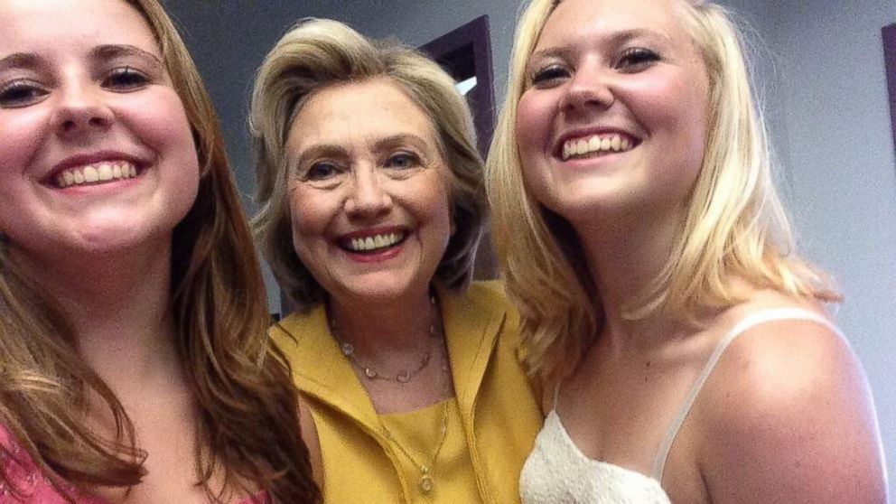 Presidential Selfie Girls Endorse Hillary Clinton