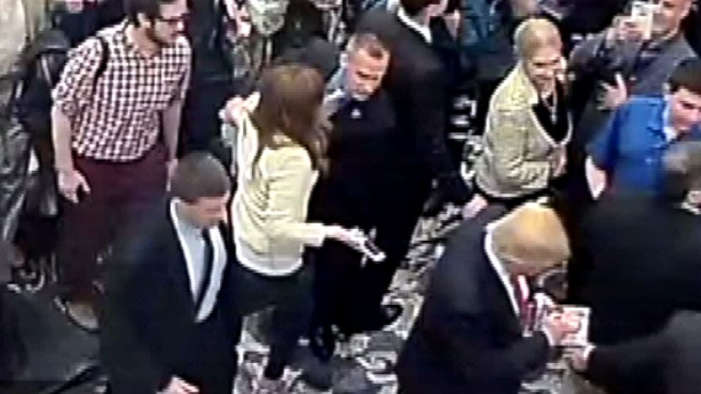 PHOTO: Donald Trump's campaign manager Corey Lewandowski was charged today with battery of former Breitbart reporter Michelle Fields during an incident on March 8 at the Trump National Golf Club in Jupiter, Florida, police said.