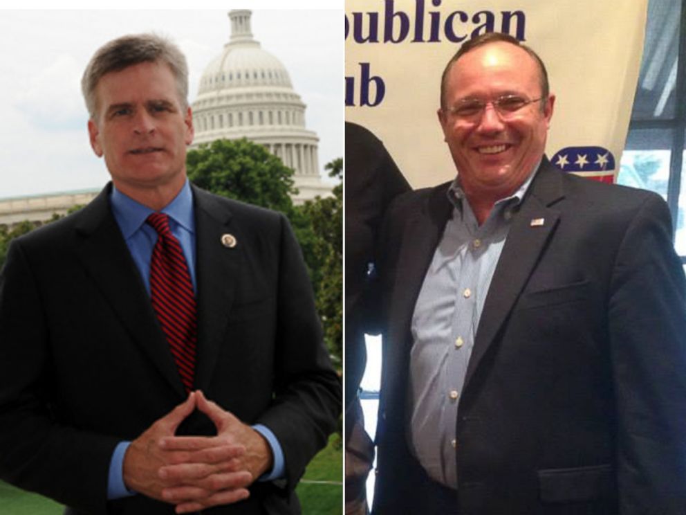 PHOTO: Rep. Bill Cassidy, left, is seen in this undated photo from his Congressional website while Rob Maness, left, is seen in this undated photo from his official Facebook page. 