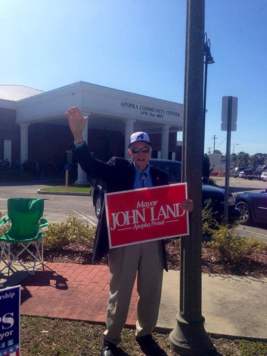 PHOTO: Mayor John Land is pictured in this photo from his Facebook page. 
