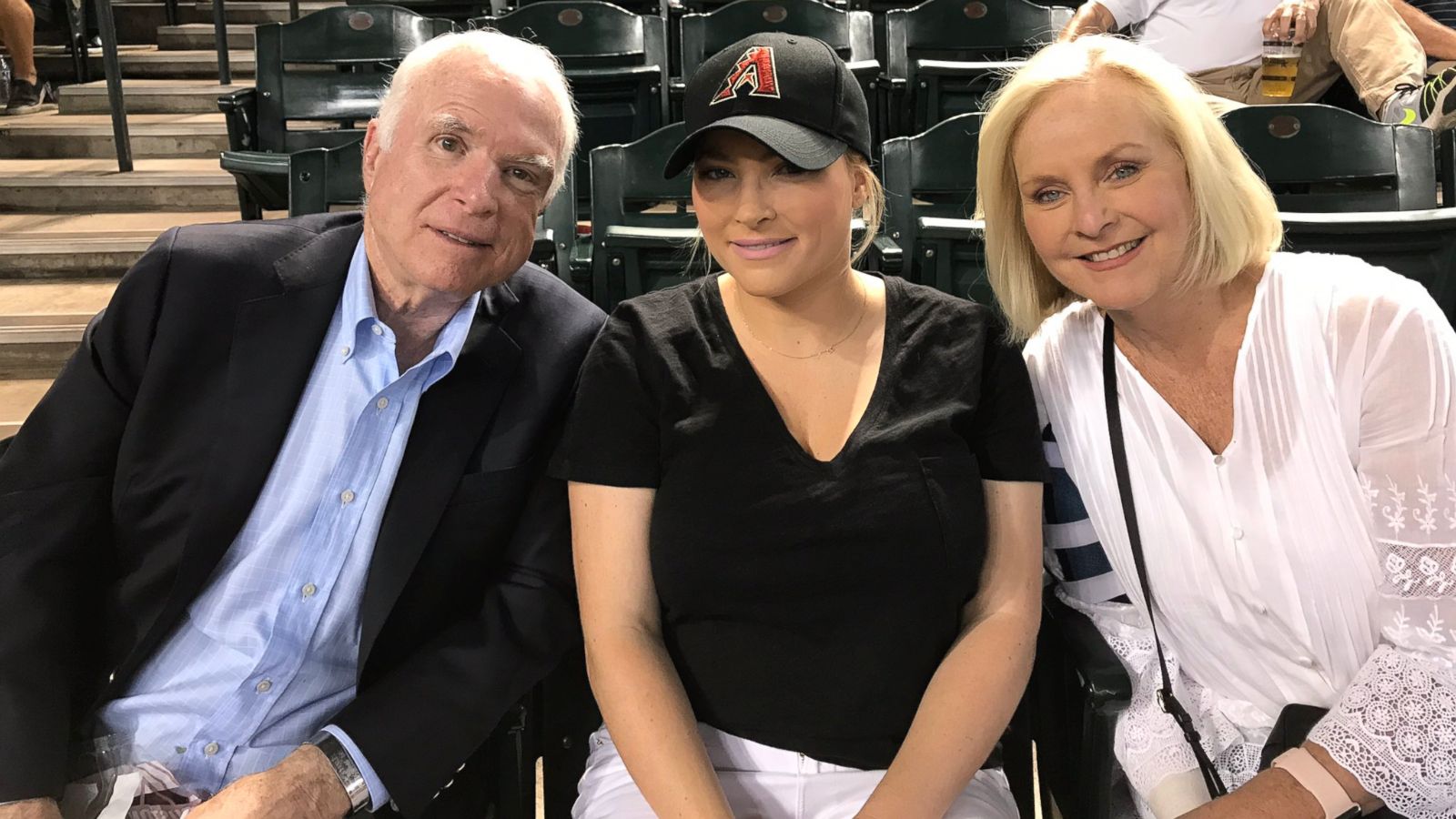 Arizona Diamondbacks honor late Arizona Sen. John McCain with jersey