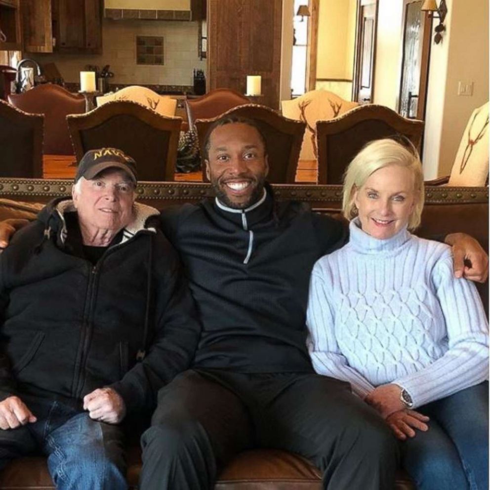 Larry Fitzgerald writes Christmas tribute to John McCain